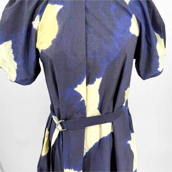 Marimekko Juhlinta Kehakukka Dress Cotton Belted Size 34 Small - Picture 4 of 8